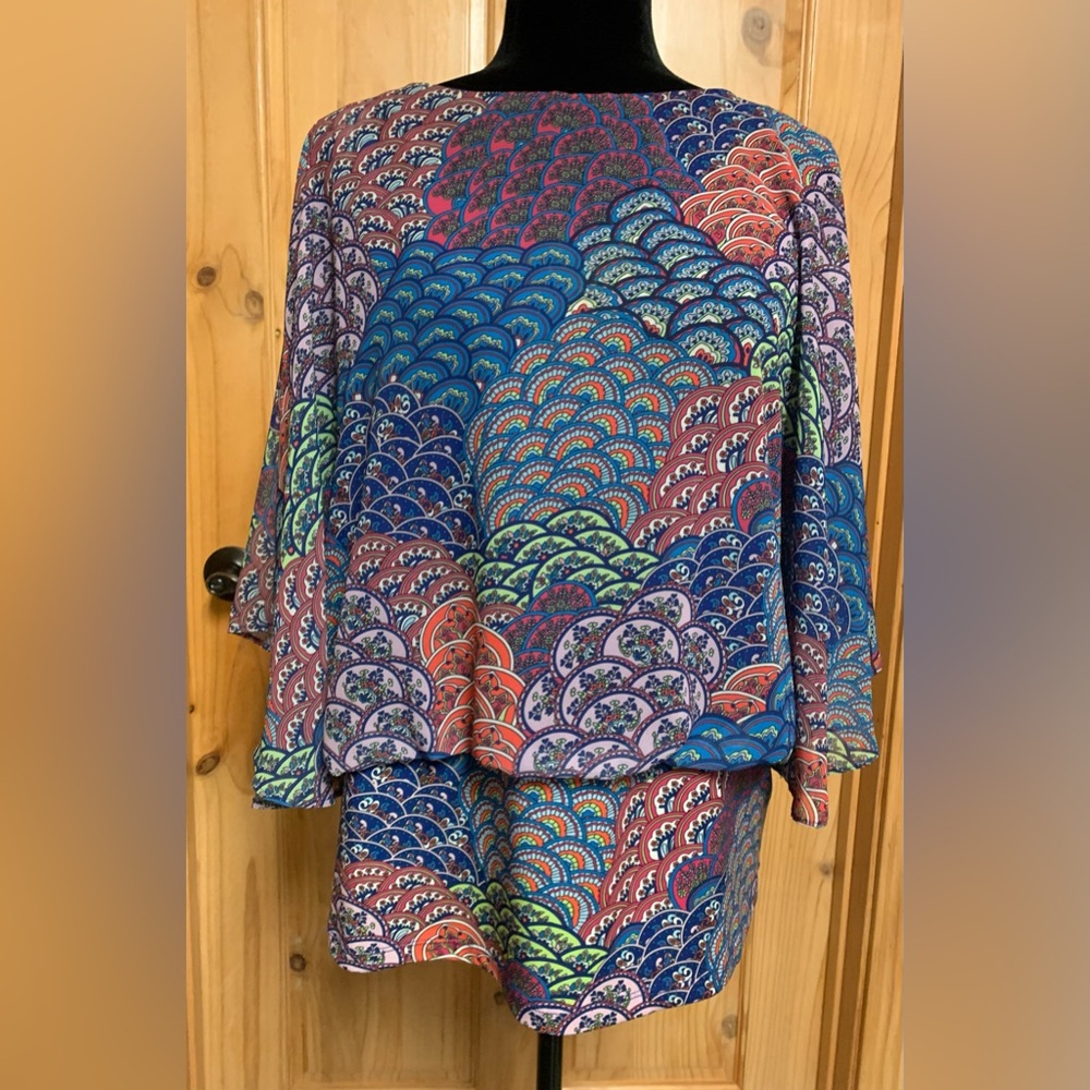 Chelsea & Theodore Vibrant Paisley Top and Pants Set